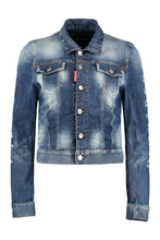 Load image into Gallery viewer, Logo detail denim jacket
