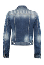 Load image into Gallery viewer, Logo detail denim jacket
