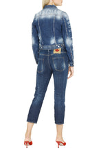 Load image into Gallery viewer, Logo detail denim jacket
