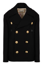 Load image into Gallery viewer, Wool blend peacoat
