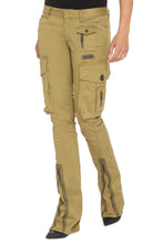 Load image into Gallery viewer, Stretch cotton cargo trousers
