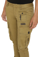 Load image into Gallery viewer, Stretch cotton cargo trousers
