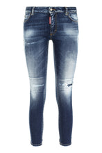 Load image into Gallery viewer, Stretch cotton cropped jeans
