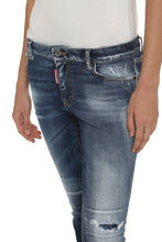 Load image into Gallery viewer, Stretch cotton cropped jeans
