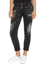Load image into Gallery viewer, Twiggy stretch cotton cropped jeans
