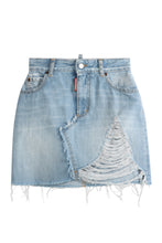 Load image into Gallery viewer, Denim mini skirt
