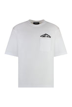Load image into Gallery viewer, Cotton crew-neck T-shirt
