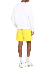 Load image into Gallery viewer, Cotton crew-neck sweatshirt with logo
