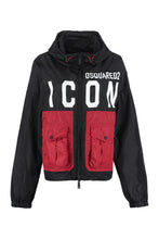 Load image into Gallery viewer, Icon hooded windbreaker
