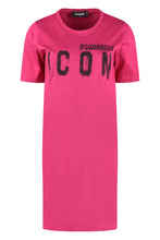 Load image into Gallery viewer, Logo print T-shirt dress
