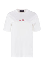 Load image into Gallery viewer, Icon print cotton T-shirt
