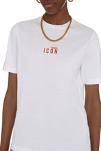Load image into Gallery viewer, Icon print cotton T-shirt

