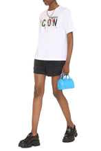 Load image into Gallery viewer, Icon Splatter print cotton T-shirt
