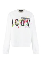 Load image into Gallery viewer, Icon Splatter print cotton sweatshirt
