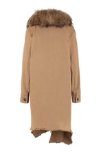 Load image into Gallery viewer, Hooded parka with fur trimming
