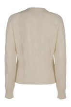 Load image into Gallery viewer, Sweater with cable knit pattern
