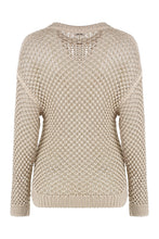 Load image into Gallery viewer, Cotton blend crew-neck sweater
