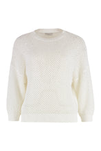 Load image into Gallery viewer, Cotton crew-neck sweater
