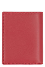 Load image into Gallery viewer, Small leather flap-over wallet
