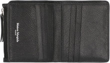 Load image into Gallery viewer, Four Stitches grainy leather wallet
