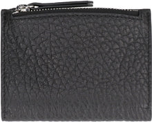 Load image into Gallery viewer, Small leather flap-over wallet
