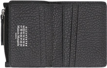Load image into Gallery viewer, Small leather flap-over wallet
