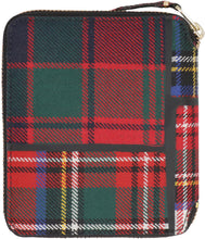 Load image into Gallery viewer, Tartan motif wallet

