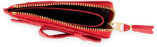 Load image into Gallery viewer, Leather wallet with bow
