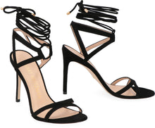 Load image into Gallery viewer, Soiree 100 suede sandals
