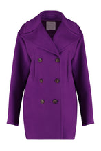 Load image into Gallery viewer, Sabine double-breasted wool coat
