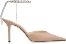 Load image into Gallery viewer, Saeda 85 patent leather slingback pumps
