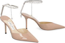 Load image into Gallery viewer, Saeda 85 patent leather slingback pumps
