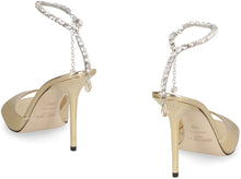 Load image into Gallery viewer, Saeda metallic leather sandals
