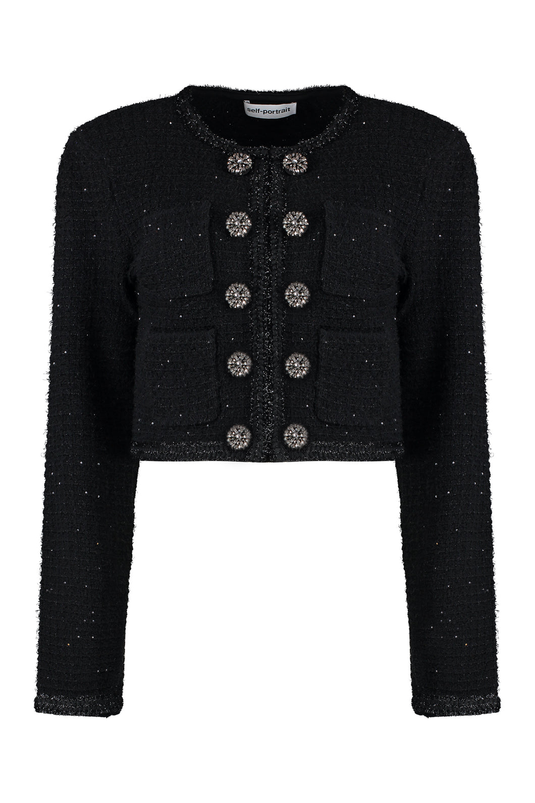 Boucle knit jacket