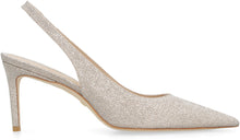 Load image into Gallery viewer, Stuart fabric slingback pumps
