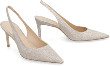 Load image into Gallery viewer, Stuart fabric slingback pumps
