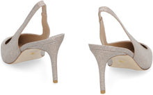 Load image into Gallery viewer, Stuart fabric slingback pumps

