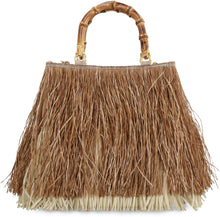 Load image into Gallery viewer, Scicli raffia tote bag
