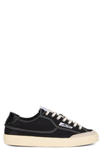 Load image into Gallery viewer, Low top sneakers in fabric with leather inserts
