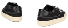 Load image into Gallery viewer, Low top sneakers in fabric with leather inserts
