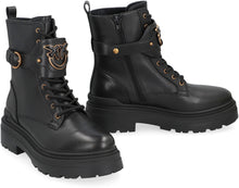 Load image into Gallery viewer, Mia Leather combat boots
