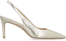 Load image into Gallery viewer, Stuart leather slingback pumps
