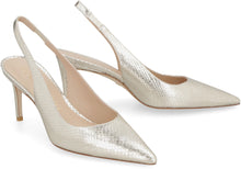 Load image into Gallery viewer, Stuart leather slingback pumps
