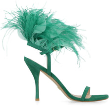 Load image into Gallery viewer, Plume suede sandals
