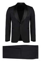 Load image into Gallery viewer, Virgin wool and silk blend two-pieces suit
