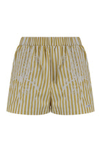 Load image into Gallery viewer, Striped poplin shorts
