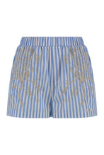 Load image into Gallery viewer, Striped poplin shorts
