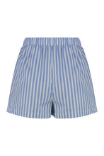 Load image into Gallery viewer, Striped poplin shorts
