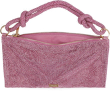 Load image into Gallery viewer, Hera Nano rhinestones flat clutch

