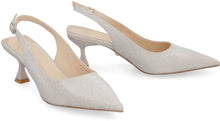 Load image into Gallery viewer, Nony fabric slingback pumps
